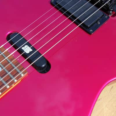 Barrington ESP BRG 872 1988 Hot Pink.  RARE & Collectible.  Barrington, IL. USA MIJ image 12