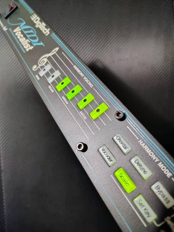 DigiTech MV5 Vocal Harmony Processor 1990's Black image 1