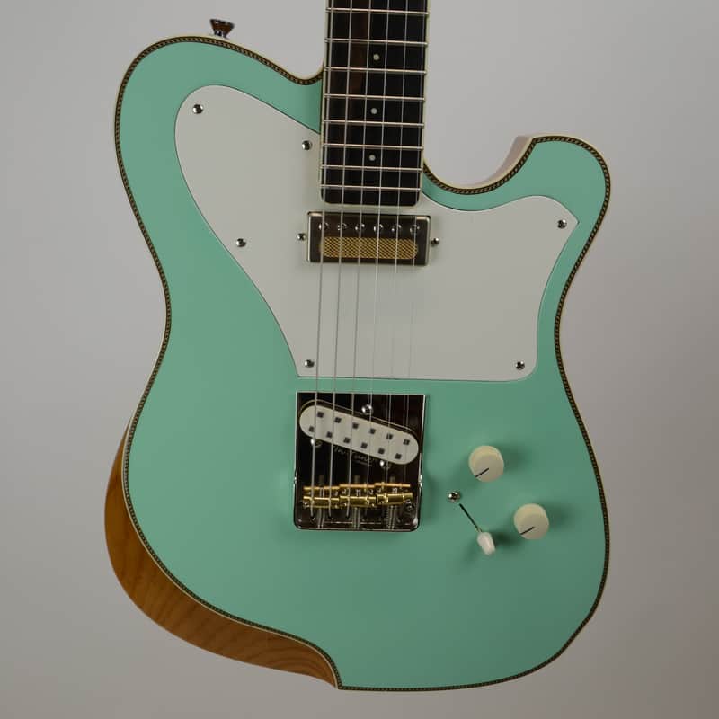 Bruce Guitars - "The Ellary" deluxe, surf green , Gemini pickups image 1