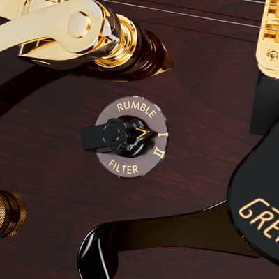 Gretsch Limited Edition Abbey Road Studiomatic Hollow Body with Bigsby and Gold Hardware, Ebony Fingerboard, Classic Walnut Stain image 15