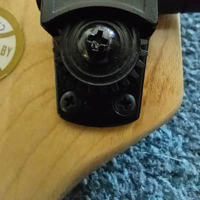 Vista Bass Guitar Vintage 80's - Black/Mirrored MIJ Rare image 7