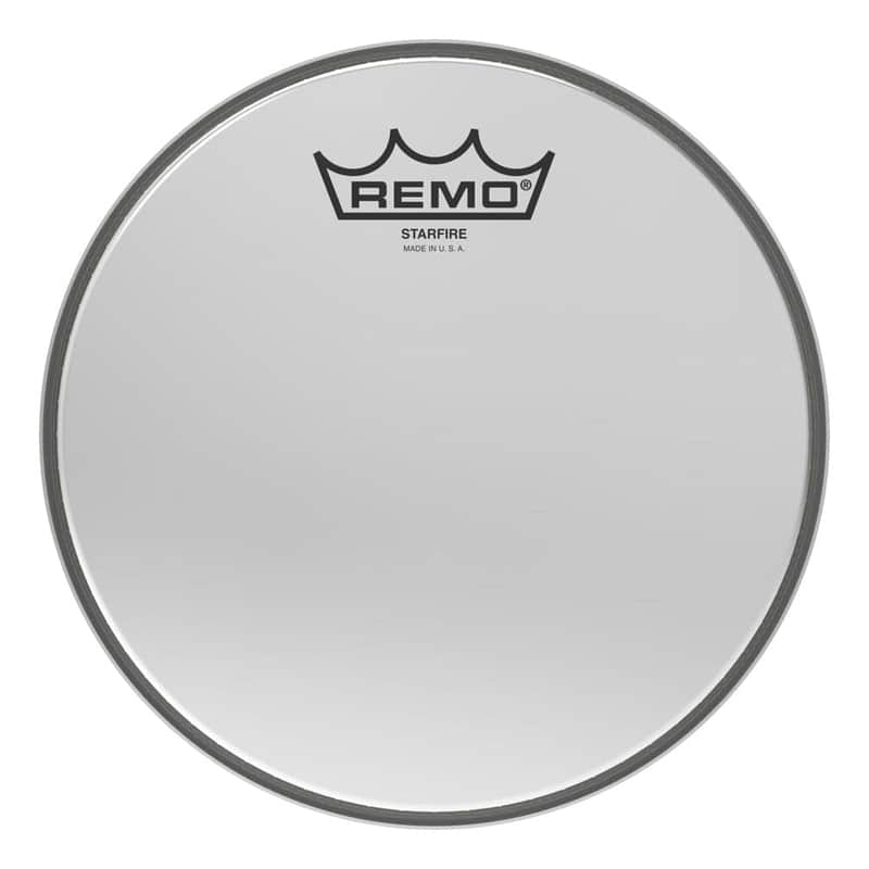 Remo Ambassador Starfire Chrome Drumhead 8" image 1