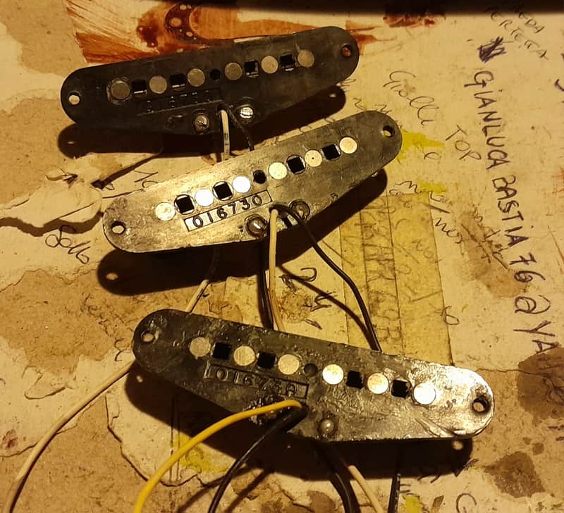 Set Fender 1979 - 1982 X1 Pickup Stratocaster image 1