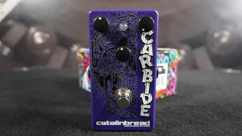 Catalinbread Carbide Fuzz Pedal – Purple Limited Finish w/ Box image 1