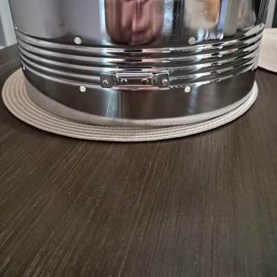 CB 700 VINTAGE COS SNARE DRUM SHELL-14" x 5.5" CB 700 1980s - Chrome image 3