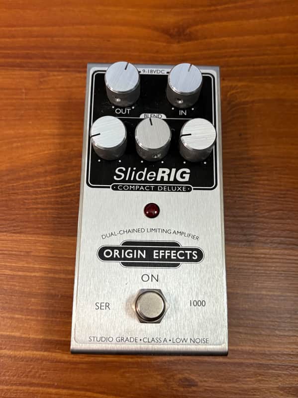 Origin Effects SlideRIG Compact Deluxe Compressor 2010s - Silver/Gray image 1