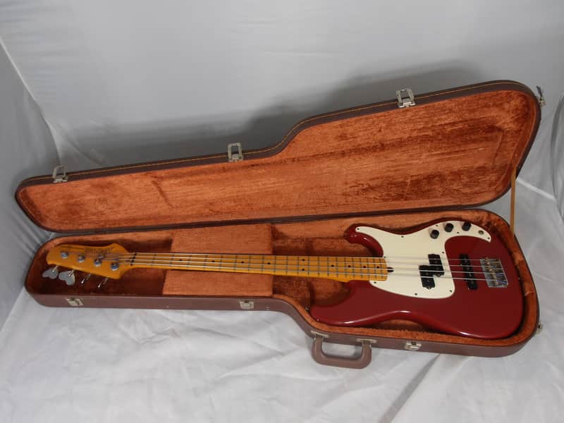 Ibanez Roadstar II RB650 bass 1985 Red with OHSC image 1