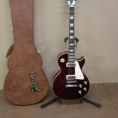 Gibson Les Paul Deluxe 2021 - Wine Red image 1