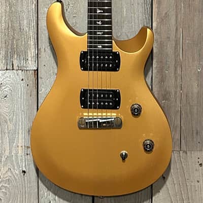 NEW PRS SE CE 24 Standard Stoptail Satin - Metallic Gold, Ships Fast with A Pro Set Up!! image 2