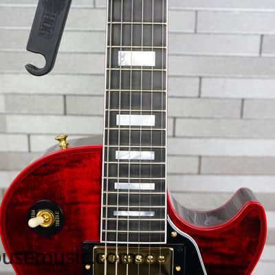 Gibson Custom Shop Les Paul Custom Figured - Red Widow image 9