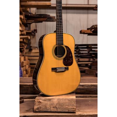 Martin HD12-28 12-String Acoustic Guitar - Natural image 24