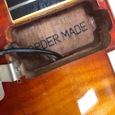 Greco EGF Order made (1800 prototype) 1979 - Sunburst Nitrocellulose image 21
