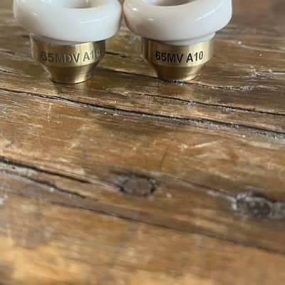 Wedge 65MV and 65MDV hybrid trumpet mouthpiece tops with 10 degree angle image 2