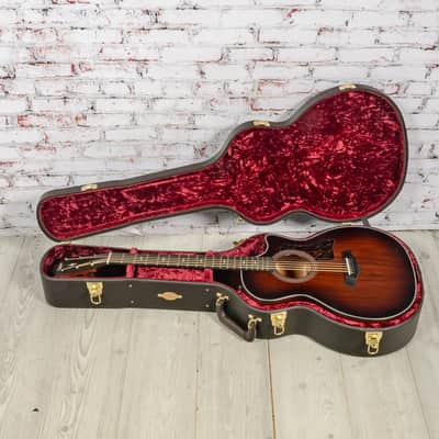 Taylor - (2025) 324ce LTD Baritone-6 - 6-String  Baritone Acoustic-Electric Guitar - Shaded Edgeburst - w/ Deluxe Hardshell Case - x5077 image 11