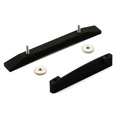 Ebony jazz code bass guitar bridge strings bridge saddle jazz instrument accessories image 5
