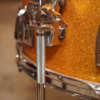 Ludwig 13/16/22" Classic Maple Fab Drum Set - Gold Sparkle image 9