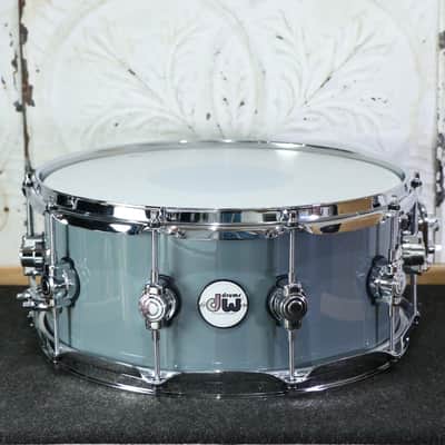 DW Design Snare Drum 14X6in - Steel Grey image 1