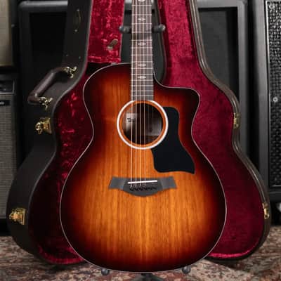 Taylor 224ce-K DLX Grand Auditorium Acoustic/Electric Guitar - Shaded Edgeburst with Hardshell Case image 15