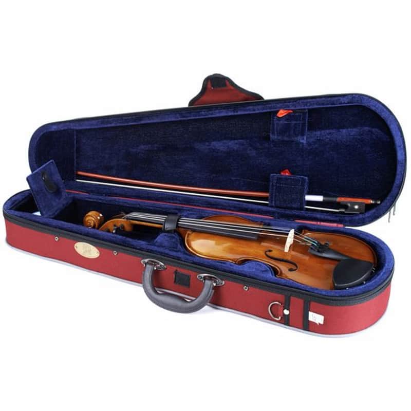 2010s Stentor 1500 Student II 4/4 Violin with Case and Bow Nat…