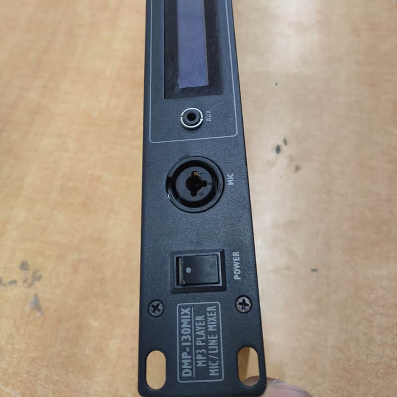 ~ IMG Stageline DMP-130Mix MP3 player/ mic /Line mixer Black