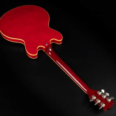 1990 Gibson ES-335 Dot Reissue - Cherry | Vintage USA Post Norlin Era Semi-Hollow Bill Lawrence Humbucker | OHSC image 14