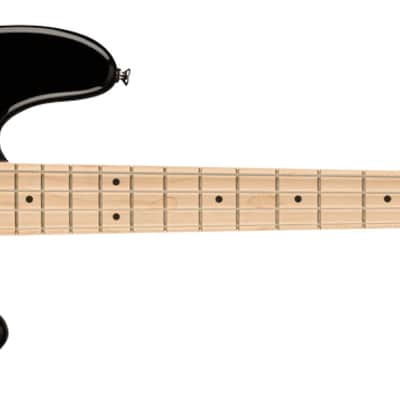 Squier Affinity Series Precision Bass PJ - Maple Fingerboard - Black Pickguard - Black image 2