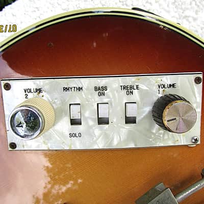 Greco VB-650 Beatle Bass Guitar, 1977, Japan, Set Neck, Gig Bag image 5