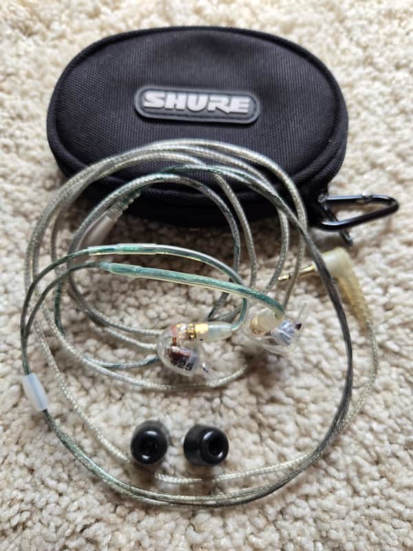 Shure SE425 CL Dual Driver Sound Isolating Earphones image 1