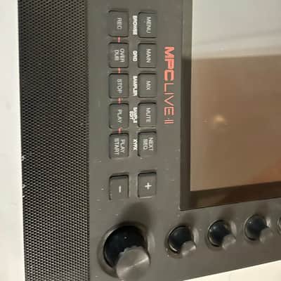 Akai MPC Live II Standalone Sampler / Sequencer 2020 - no charger  - Black image 2