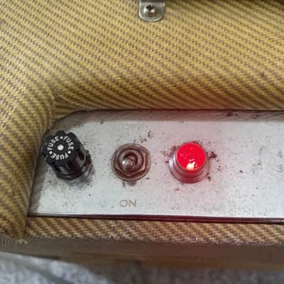 1957 Fender Tweed Princeton 5F2-A Amp Amplifier In Harvard Chassis Vintage Rare! image 15