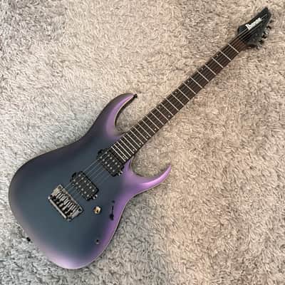 Ibanez RGAR61AL-BAF Axion Label 2019 - 2020 - Black Aurora Burst image 1