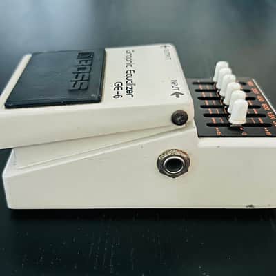 BOSS GE-6 Graphic Equalizer 1981 Made in Japan - Black Label Vintage MIJ image 7