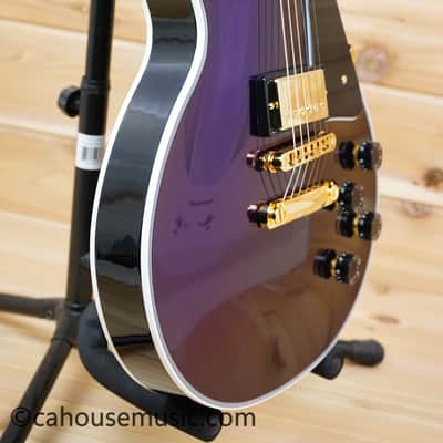 Gibson Exclusive M2M Les Paul Custom - Hemisphere Shift - Black Back Gloss image 6