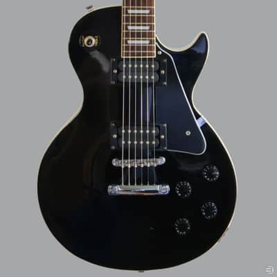 1980s Samick Mini Les Paul Black, Rare Dot , OSCC, Pro Setup it