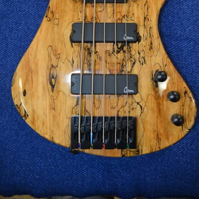 Martin Keith Elfin 5-String Bass 2011 Spalted Maple image 3