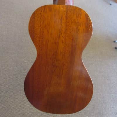 Unlabeled Koa Soprano Ukulele c.1920's/30's image 13