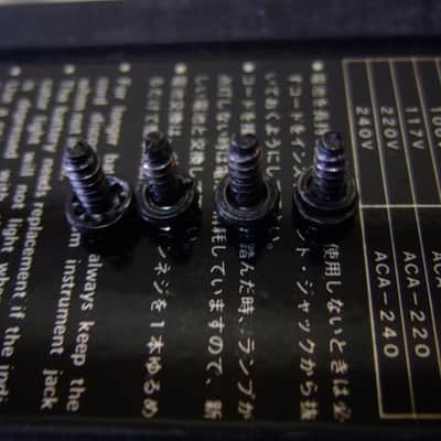 1979 8500 Boss DS-1 Distortion w/ Original Box & Manual (Silver Screw, Black Label, Long Dash) MIJ Made in Japan image 5