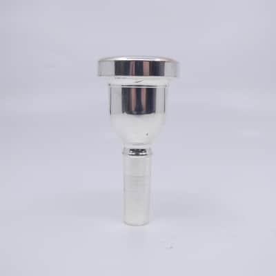 Unbranded Large Shank Trombone Mouthpiece - Silver image 1