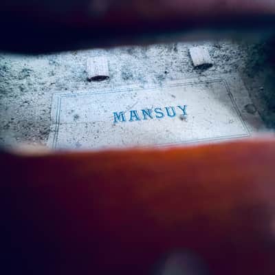 Antique French Violin "MANSUY" – Jérôme Thibouville-Lamy (JTL), Mirecourt, France image 5