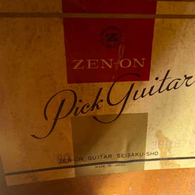 Zen-On Pick Guitar 1960s image 3