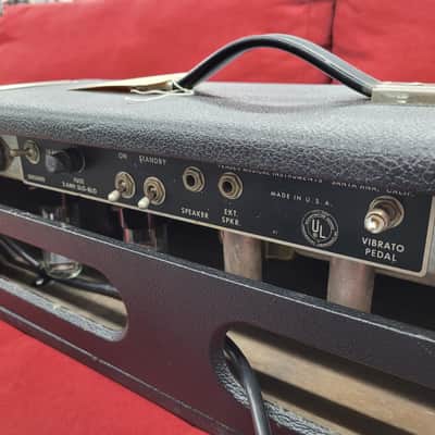 Fender Bandmaster 40-watt Head A24620 1966 - Blackface imagen 11