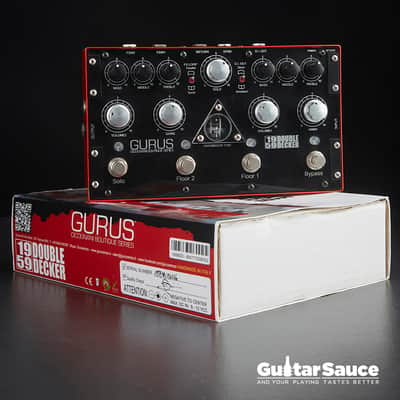 Gurus Doubledecker 1959 Overdrive Distortion Boost Tube FX (Cod.EFF_00083) image 4