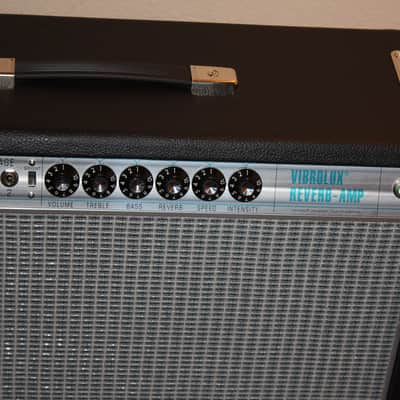 Fender '68 Custom Vibrolux Reverb Tube Combo Amp 35-Watt 2x10" Greenbacks 2016 image 23