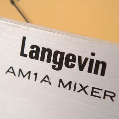 Langevin AM1A 6 Channel Microphone Preamp Mixer Amplifier Rack Mic Pre #31005 image 12