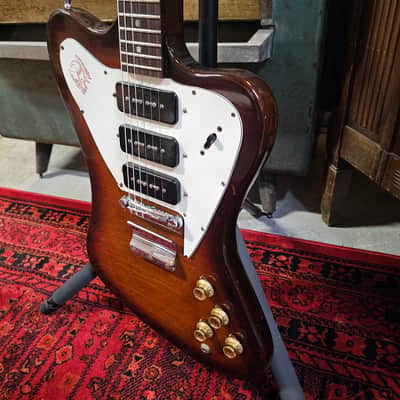 1966 Gibson Firebird III Tobacco Sunburst image 3