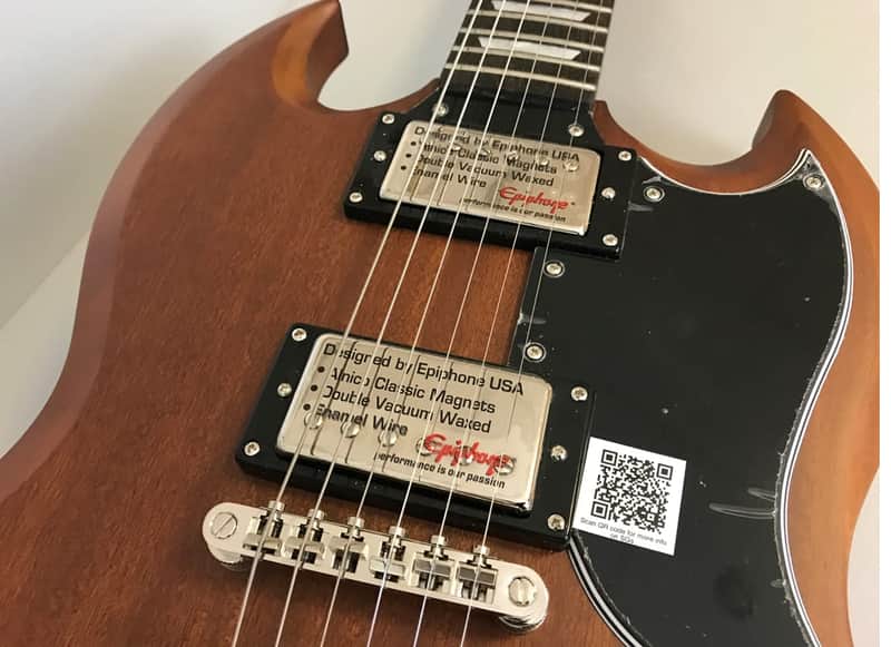 Epiphone SG G400 Worn Brown | Reverb
