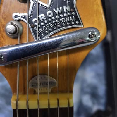 Vintage RARE 1960's Crown Professional Japan Electric Guitar | Reverb