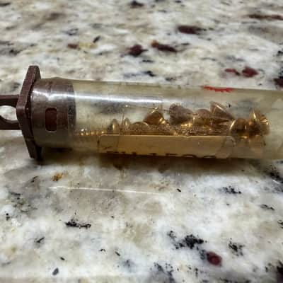 DiMarzio Pickguard Screws 80s NOS - Gold image 2