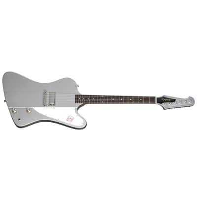 Epiphone "Inspired by Gibson Custom Shop" 1963 Firebird I w/Hard Case - Silver Mist image 3