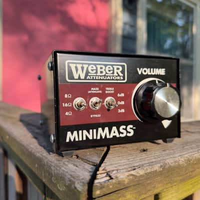Weber MiniMass 50-Watt Attenuator 2010s - Black image 3